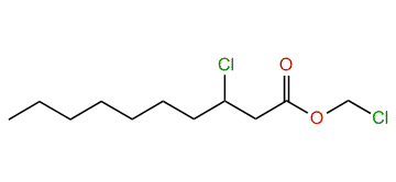 Chloromethyl 3-chlorodecanoate